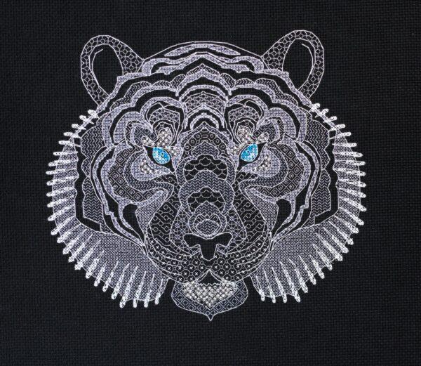 Animal Cross Stitch Kit – Tiger